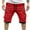 Red, variant on Gspmoly Mens Athletic Shorts, Men'S Casual Solid Color Casual Drawstring Pockets Elastic Sports Shorts Mens Running Shorts Clearance Red XXL