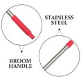 thumbnail image 6 of HOMEMAXS  Extendable Mop Pole Telescopic Stainless Steel Rod, 6 of 8