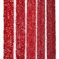 thumbnail image 2 of Electroplate Glass Beads Strands AB color Plated Faceted Rondelle Red 6x5mm Hole: 1mm 80~85pcs/strand 38~40cm, 2 of 3