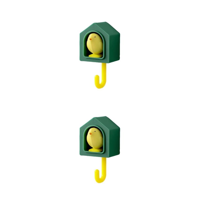 Toystoory Colgador de pared cocina baño gancho de almacenamiento toalla impermeable plástico antideslizante sala de estar hogar colgante Type1 NO1