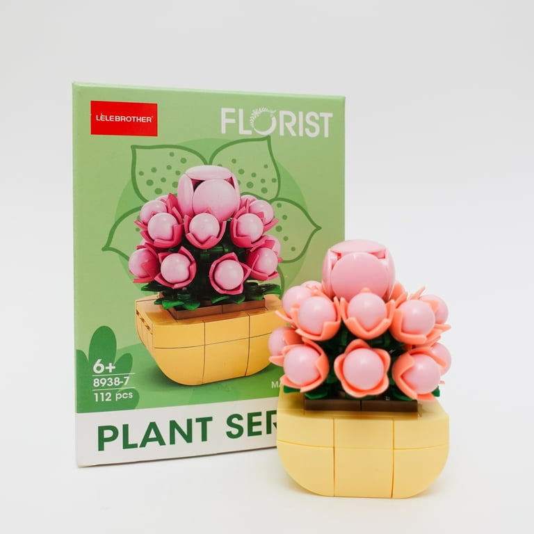 LELEBROTHER Plant Series Building Block Set 8 Pack - Walmart.com