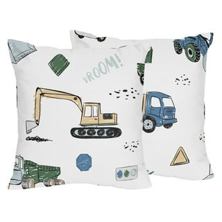 Forklift Truck Pillow Cushion. Personalized Accent Pillows. Custom  Construction Theme Decor. Boys Home Present. Qualified Driver Gifts P012 
