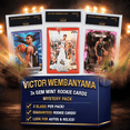 thumbnail image 1 of 3x Victor Wembanyama RC Gem Mint Basketball Rookie Cards Mystery Pack - HOFSM 10 Graded, 1 of 1