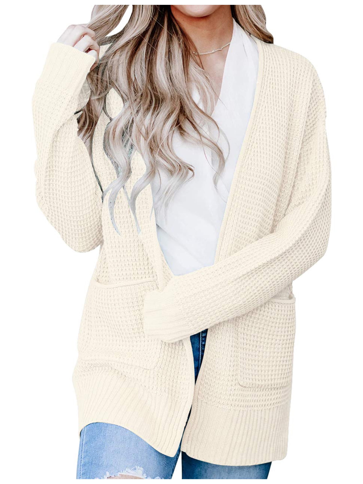 lightweight beige cardigan