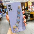 thumbnail image 1 of Funda de cadena con pulsera de corazón de amor chapada a la moda para Xiaomi Redmi Note 11 12 11S 10 10S 10C 10A 9S 9T 9C 12T, funda a prueba de golpes Fivean unisex, 1 of 2