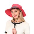 thumbnail image 4 of Harpily Clearance Women Sun Hat for Outdoor Hats Foldable Womens Ponytail Sun Cap Wide Hole Hat Mesh Caps, 4 of 8