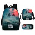 thumbnail image 1 of Godzilla Vs King Kong Schoolbag, Student Backpack, Godzilla Vs Kong Three-Piece Backpack-Youyoupin, 1 of 3
