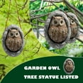 thumbnail image 1 of Ornament Owl Yard ListedFigurine Resin Office Tree Statue Decoration Garden Poly Decoration & Hangs, 1 of 6