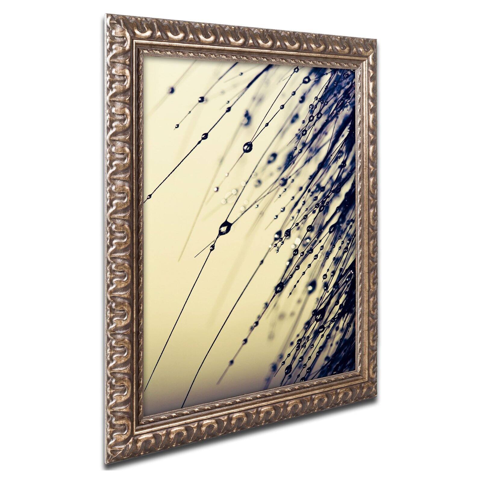 Trademark Fine Art "Music of Yesterday" Canvas Art by Beata Czyzowska Young, White Matte, Black Frame