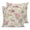 Pink, Green, variant on 18x18 Pillow Covers Set of 2, Teal Blue Vintage Floral Throw Pillow Covers Decorative Couch Cushion Case, Hydrangea Botanical Elegant Microfiber Square Pillowcases for Bedroom Car Living Room