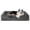 Dark Grey, variant on U by Bedsure Orthopedic Dog Sofa Bed for Large Dogs - Egg Crate Foam Pet Couch, Bolster Sides, Waterproof Washable Cover, Non-Skid, Grey, 35"