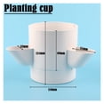 thumbnail image 4 of 1~10Pcs DIY Balcony Hydroponic Growing System Detachable PP Colonization Cups Home Garden Farm Greenhouse Vertical Tower Planter ,Easy to Use, 4 of 7