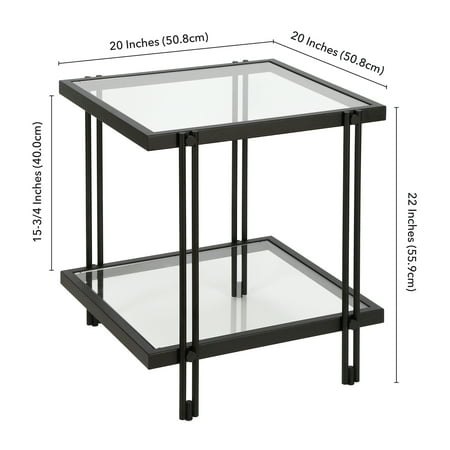 Camden&Wells - Inez Side Table - Blackened Bronze