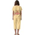 thumbnail image 2 of DISNIMO Capybara Doughnut Printed Pajama Set for Women, Soft Sleepwear Summer 2 Piece Lounge Set Short Sleeve Tops and Capri Pant Pjs, 4XL, 2 of 7