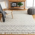thumbnail image 2 of SAFAVIEH Vermont William Trellis Area Rug, Grey/Ivory, 5' x 8', 2 of 8