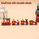 thumbnail image 4 of Tren de madera navideño con adorno de Papá Noel para el festival, decoración del hogar, regalos para niños, 4 of 7