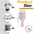 thumbnail image 2 of Uxcell Aluminum Controller Stick, Replacement Joystick Remote Controller Joystick Stick for Mini4 Pro Air3S Drone Remote Accessories, Pink, 2 of 6