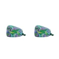 thumbnail image 4 of Minnieouse Paquete de 8 gorros de calabaza para enfermeras, servicio prolongado, Color puro, pulido opaco, banda para el sudor multifuncional, uniforme de L31 2piezas Minnieouse CBP375201, 4 of 6