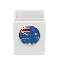 thumbnail image 1 of Australia Flavor Flag Retro Illustration Desk Pencil Holder Cup Pen Organizer, 1 of 4
