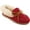 Red, variant on Minnetonka Women's Suede Alpine Sheepskin Moc Slipper