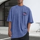 thumbnail image 1 of Tops para hombre, blusas y camisas de cuello redondo y manga corta para hombre, camisetas deportivas informales con estampado desgastado para hombre, blusas de cuello redondo y manga corta para hombre, 1 of 5