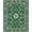 Green, Pattern 3, variant on ODIKA 4x6 Machine Washable Non-Slip Area Rug, Persian High Traffic Rug, Blue, 61843