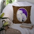 thumbnail image 3 of Carolines Treasures SS8692PW1414 Bichon Frise Decorative Fabric Pillow, 3 of 4