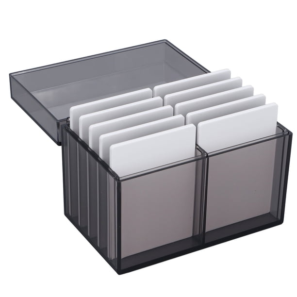 Sonew Caja De Almacenamiento De Pestañas Acrílicas De 10 Capas, Fondo Magnético, Herramienta De Injerto De Extensión, Soporte Para Paletas De Pegamento Para Pestañas Postizas,