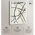 thumbnail image 2 of Intersecting Lines II Shadowbox Print Line Wall Decor by Art Remedy, White Frame, 16 x 24, 2 of 7