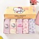 thumbnail image 1 of Ropa interior de algodón puro para niña, Anime Sanrios, Hello Kitty, Kuromi Melody, triángulos, pantalones cortos, bragas, regalo de Navidad, 1 of 4