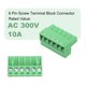 thumbnail image 5 of 10PCS Conectores de Bloque de Terminales de Tornillo de Montaje PCB de 6 Pines 5.08mm/0.2 pulgadas, 5 of 5