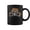 Black, variant on Bengal Tiger Coffee Mugs
