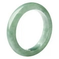 thumbnail image 5 of HOOUN Chinese Natural Jade Ring Couple Ring Jade Women Men Ring-15mm, 5 of 5