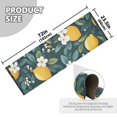 thumbnail image 5 of Yayeee Runner Rug for Bedroom 2'x6' Machine Washable Hallway Non Slip Mat, Yellow Lemons, 5 of 8