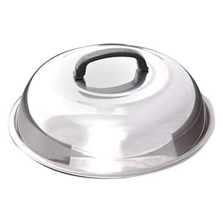 Signature Griddle Accessories - 12 Inch Round Basting Cover - Stainless Steel - Cheese Melting Dome and Steaming Cover - Best for Use in Flat Top.., By (Best Melting Cheese For Burgers)