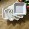 thumbnail image 2 of 100 Pcs Disposable Paper Square Dinner Plates Cake Plates Birthday Party Supplies, 2 of 5