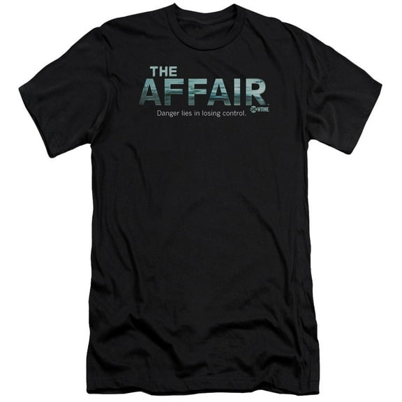 Affair Ocean Logo Adult 30/1 T-Shirt Black