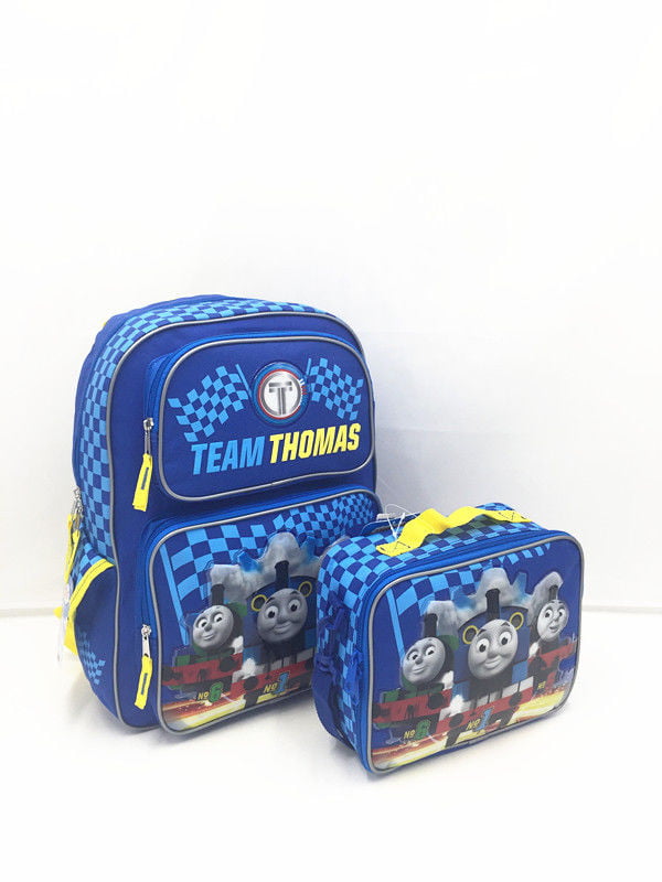 Team Thomas Boys 12" MEDIUM SIZE BACKPACK WITH LUNCH BAG 2PC SET 