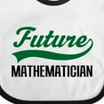 thumbnail image 4 of Inktastic Future Mathematician Boys or Girls Baby Bib, 4 of 4