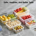 thumbnail image 4 of 50 Piece Variety Pack Food Storage Containers with Lids - Plastic Leak-Proof BPA-Free - Food Meal Prep Tupperware (24 Pack + marker and labels), 4 of 9