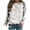 #1 White, variant on Luxalzxs Valentines Day Shirts Women Pretty Love Heart Printed Thin Sweatshirt Fashion Casual Long Sleeve Loose Round Neck Pullover Tunic Tops