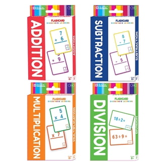 A4 Maths set 3 - Addition, Soustraction, Pink Times et Division Tables - France A4 Maths set 3 - Addition, Soustraction, Pink Times et Division Tables - France