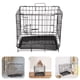 thumbnail image 2 of 1 Conjunto de cajón de mascotas Iron Wire Dog Kennel Dog Pog Cat Caja de gato Pet Kennel Shelter, 2 of 7