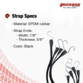 thumbnail image 5 of Erickson 6610 Multiple Length Rubber Tarp Strap, 5 of 5