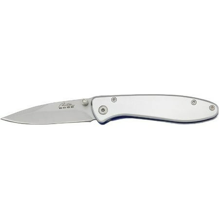 China Made 210995SL Linerlock Knife with Silver Aluminum Handles
