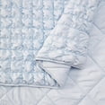 thumbnail image 2 of Urban Playground Kids and Teens Dreamy Clouds Marshmallow Blue 2-Piece Solid Quilt Set, Twin/Twin XL, 2 of 6