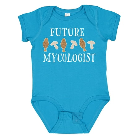 

Inktastic Future Mycologist- Mushrooms and Morels Gift Baby Boy or Baby Girl Bodysuit