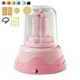 thumbnail image 2 of Mini Pottery DIY Kids Pottery Wheel Kit Mini Pottery Wheel Set Mini Pottery Wheel With 2 Packs Clay 6 Paints In 2 Paintbrushes Carving Tools And Aprons, 2 of 9