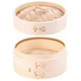 thumbnail image 1 of 1Set Household Bamboo Steamer Cooking Tool Kitchen Food Steamer with Lid, 1 of 4
