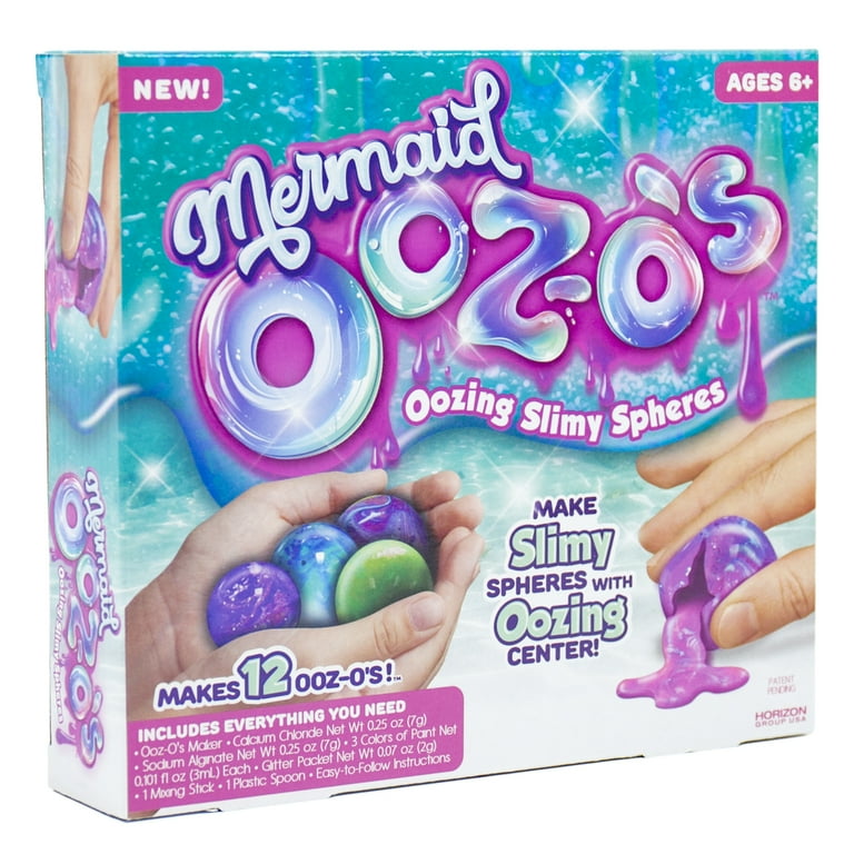 Mermaid Ooz-O's Make Your Own Oozing Slime Spheres - Walmart.com